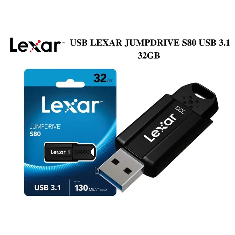 USB 32GB - USB Lexar 32G S80