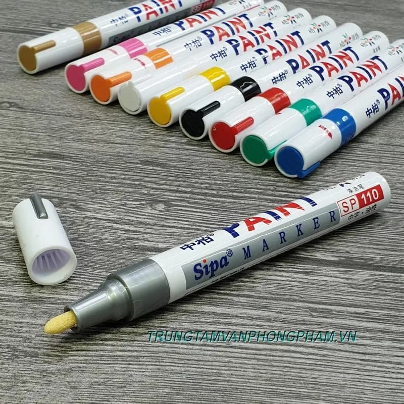 Bút sơn Sipa repaint SP110 - MÀU XÁM BẠC
