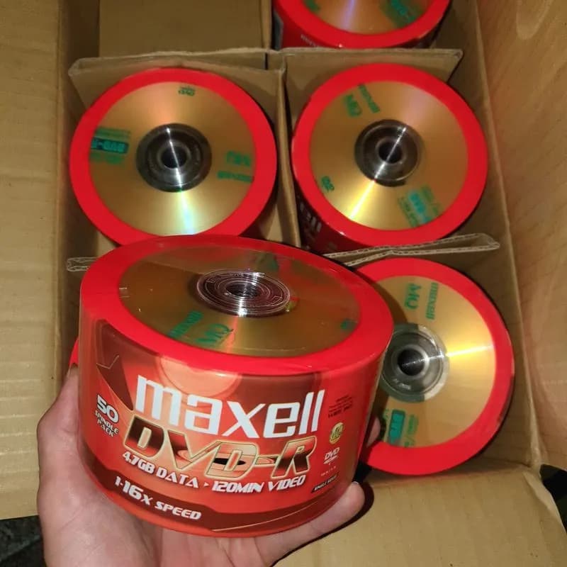 Lốc 50 cái DVD Maxell