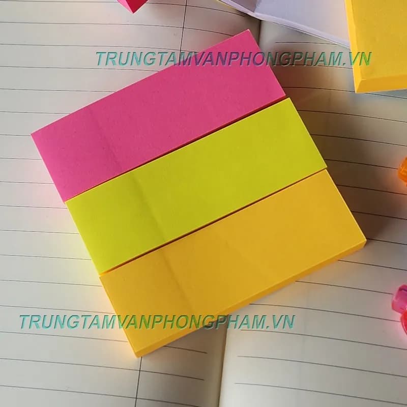 Giấy note 3x3 chia nhỏ nhiều mảnh - 3x3 CHIA 3 MẢNH