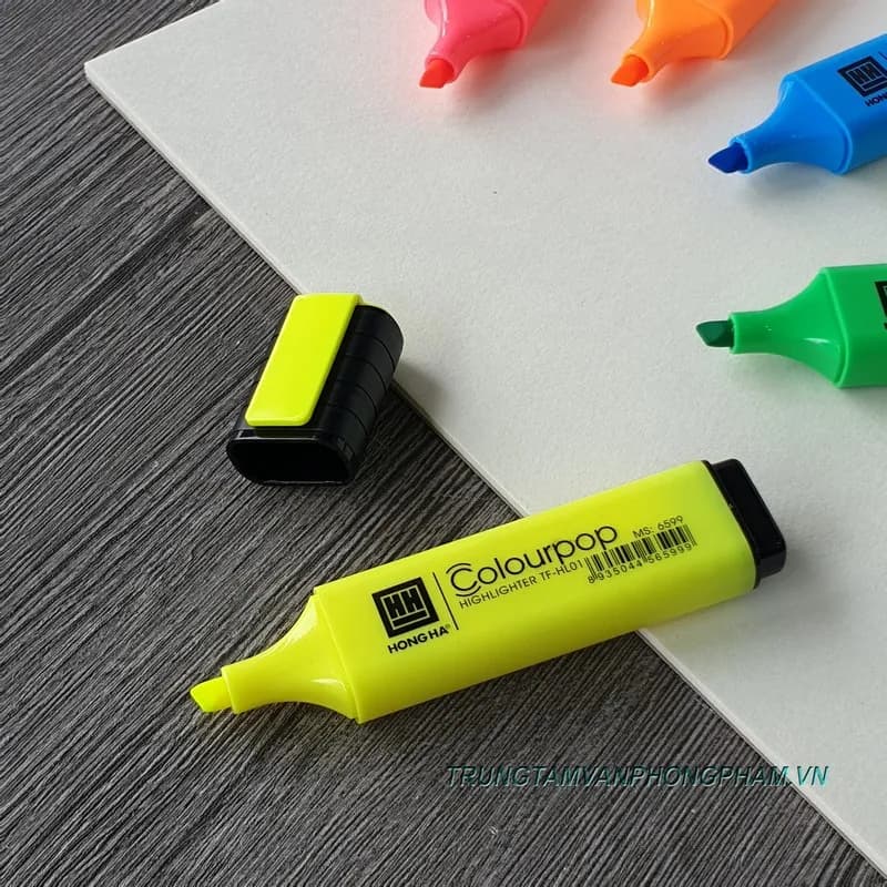Bút dạ quang Hồng Hà 6599 - VÀNG