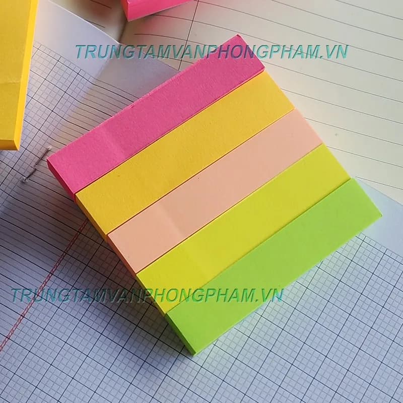 Giấy note 3x3 chia nhỏ nhiều mảnh - 3x3 CHIA 5 MẢNH