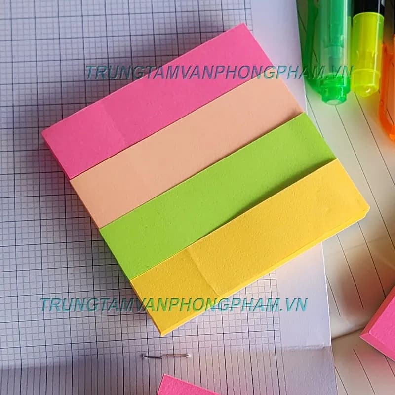 Giấy note 3x3 chia nhỏ nhiều mảnh - 3x3 CHIA 4 MẢNH