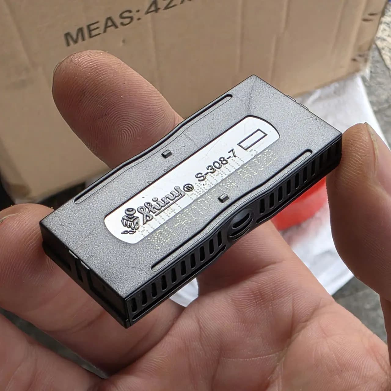 Khay mực con dấu Shiny - S-308-7 ĐỎ