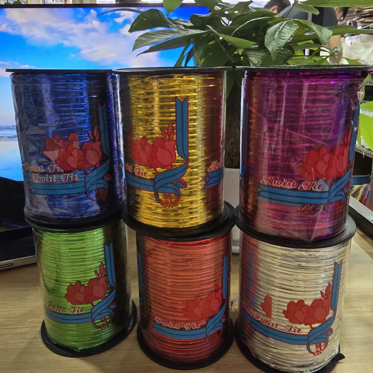 Dây kẽm buộc hoa làm trang trí