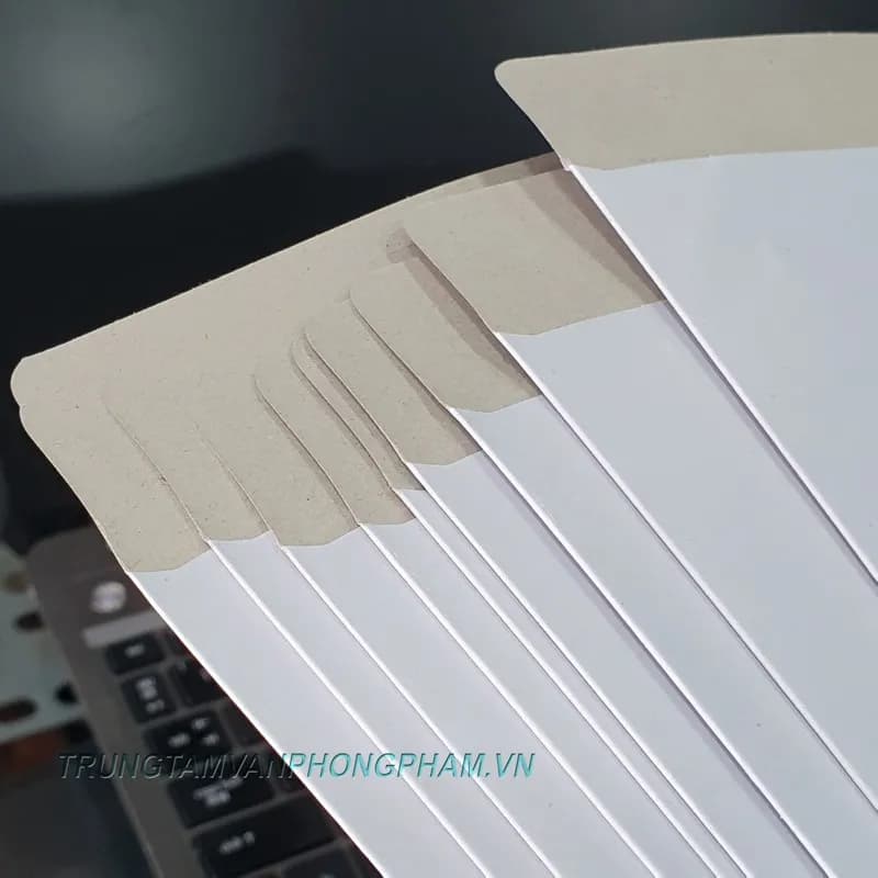 Bao thư A4 trắng siêu dày định lượng 250gsm