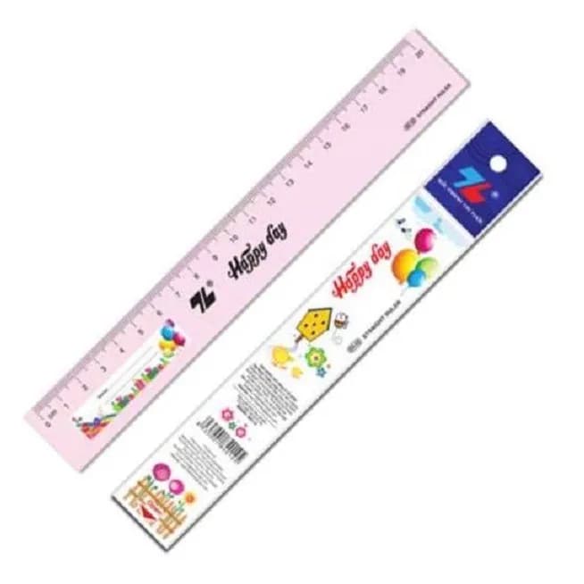 Thước mica Thiên Long 20cm 30cm