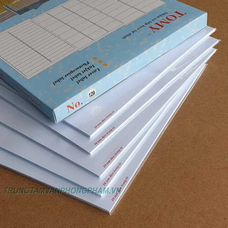 Hộp 100 tờ giấy Tomy A4 - TOMY 129