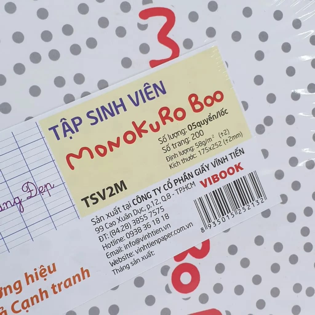 Tập sinh viên sv 200 trang 58gsm