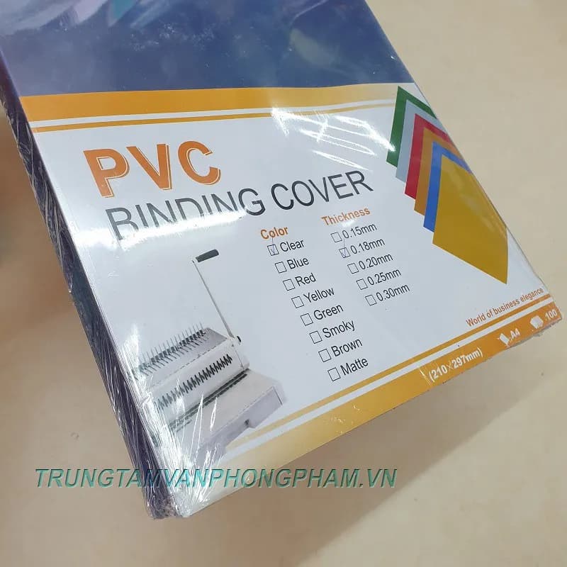 Bìa kiếng A4 đóng sách