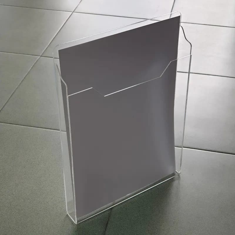 Kệ mica A4 treo tường đứng - MICA TREO ĐỨNG