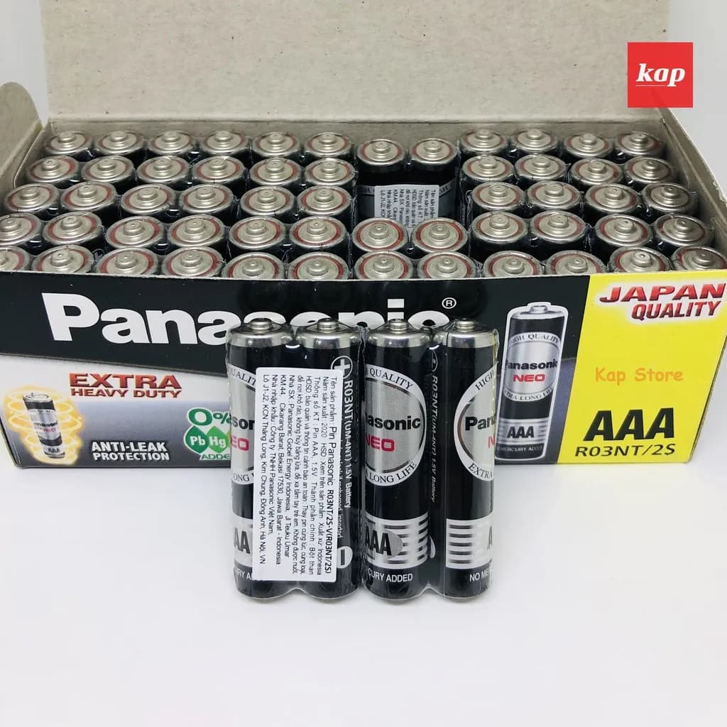Hộp 60 viên pin AAA Panasonic - PANASONIC HỘP AAA