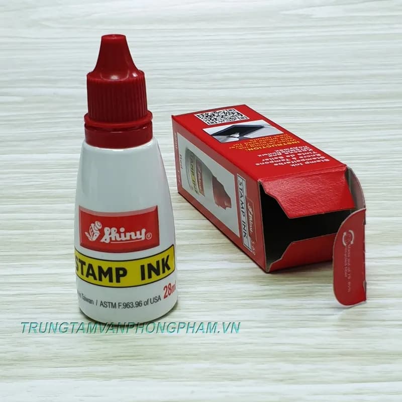 Mực dấu Shiny 28ml - SHINY S62 ĐỎ