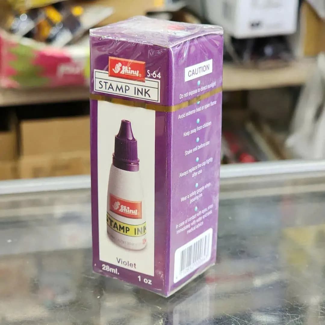 Mực dấu Shiny 28ml - SHINY S64 TÍM