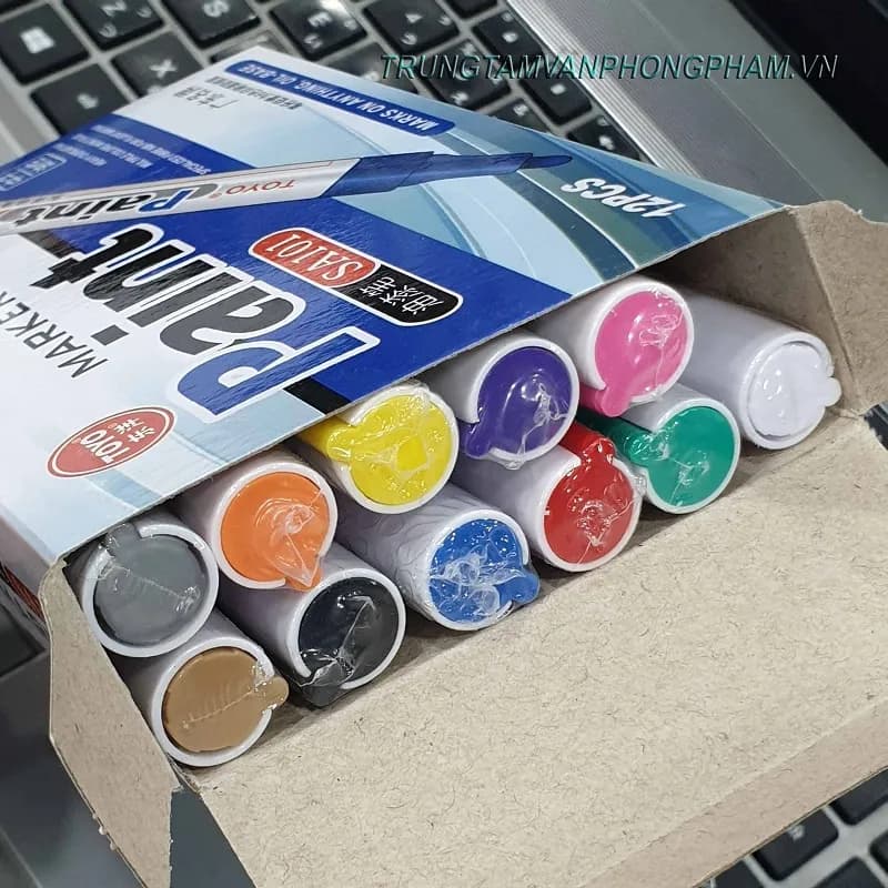 Hộp 12 cây bút sơn Toyo SA101 - HỘP 12 MÀU