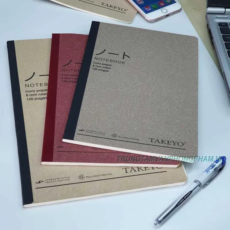 Tập vở kẻ ngang TAKEYO B5 A4