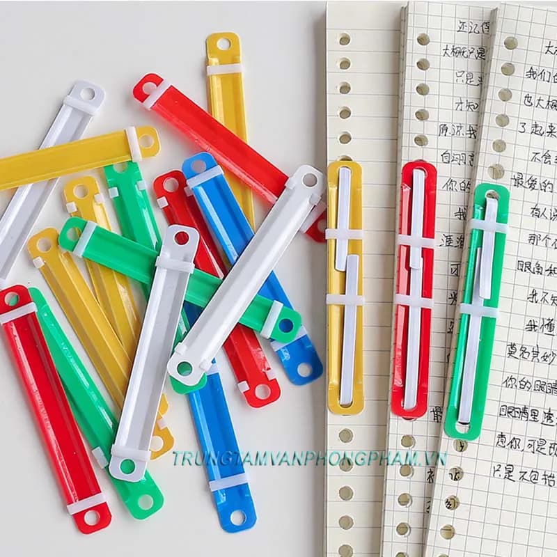 Hộp 50 cái nẹp Acco nhựa Gstar